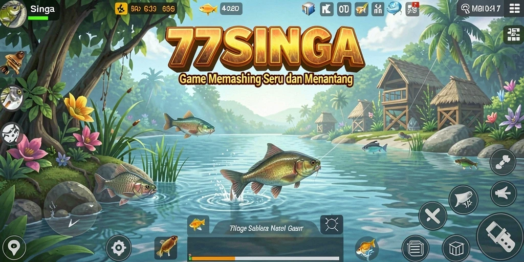 Tangkapan ikan besar di gameplay 77SINGA yang menarik.