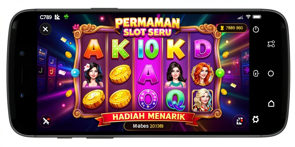 Screenshot gameplay C789 menampilkan suasana Slot yang mengasyikkan.