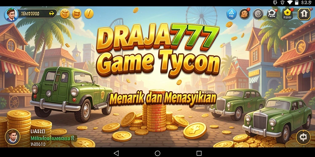 Tampilan gameplay DRAJA777 yang seru dan menantang.