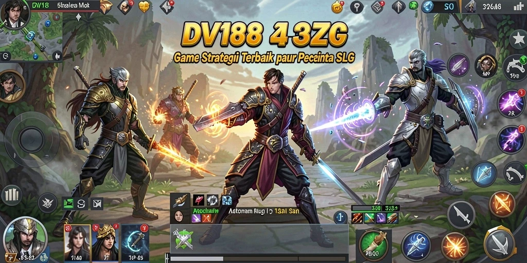 Tampilan gameplay DV188 yang menarik dengan strategi mendalam.