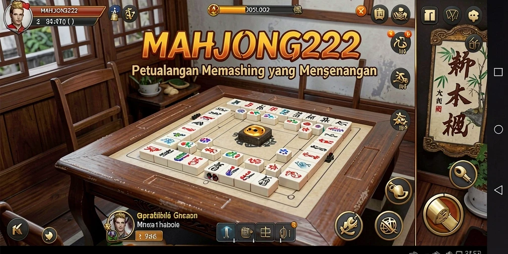 Tampilan gameplay memancing di MAHJONG222 yang menarik.
