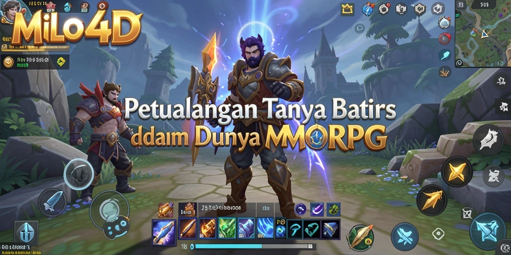Tampilan gameplay seru dan interaksi pemain dalam MILO4D.