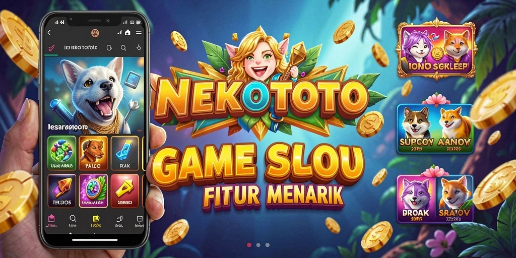 Tampilan menakjubkan dari gameplay Slot di NEKOTOTO