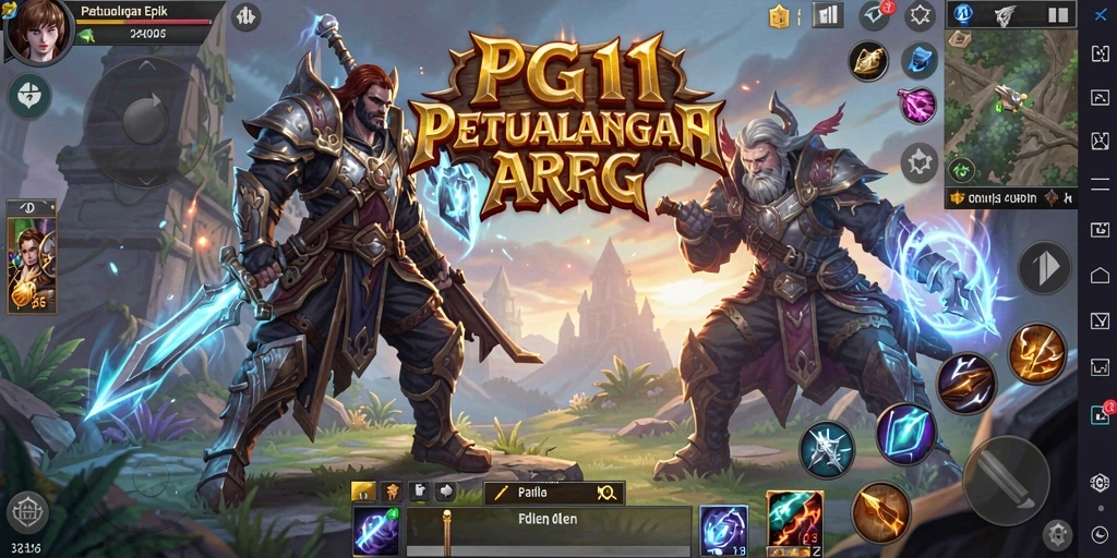 Tampilan gameplay yang epik dan seru dalam <strong>PG11</strong>.