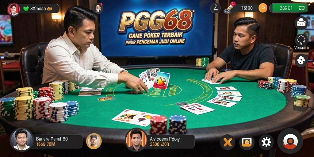 Tampilan gameplay PGG68 yang mendebarkan dan realistis.