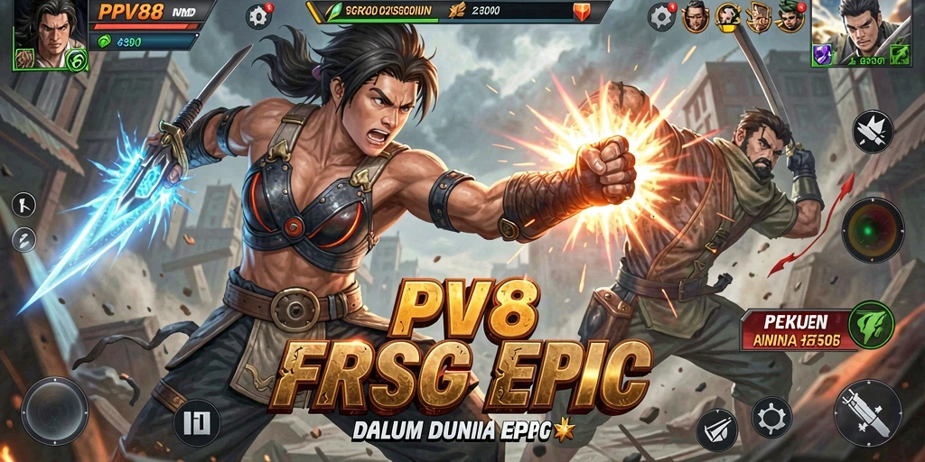 Tangkapan layar gameplay PPV88 yang mendebarkan dengan aksi cepat.