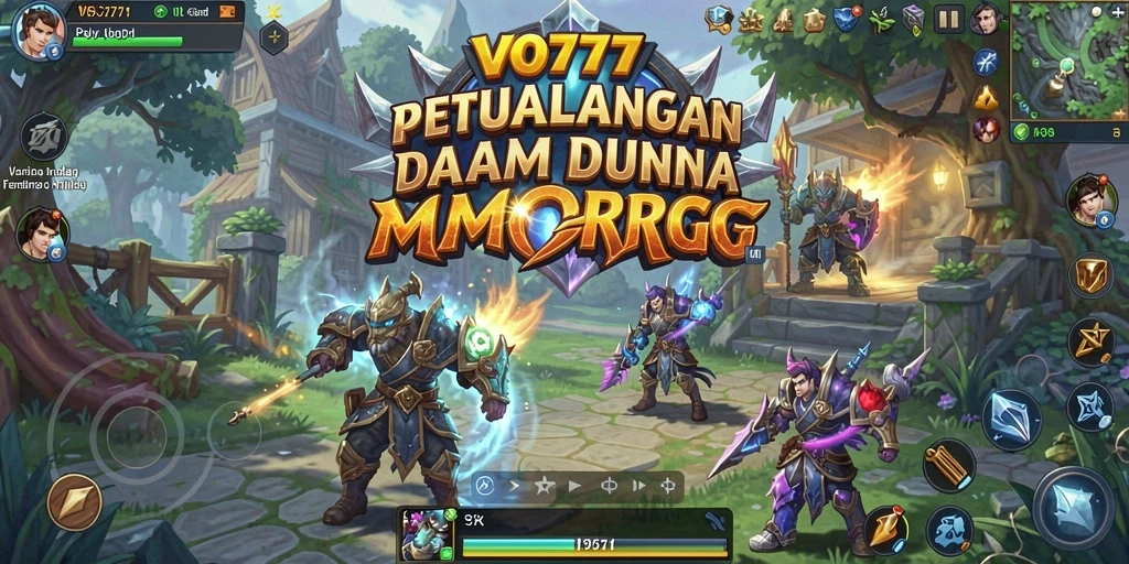 Tampilan aksi seru dalam gameplay VO777 yang mendebarkan.